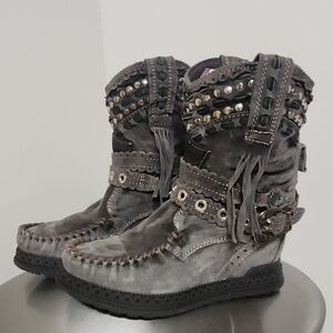 🚫sold🚫El Vaquero NEW 37 Suede Boots